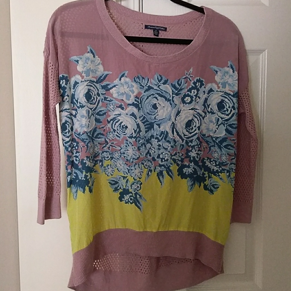 💥HP💥 AE SILK PRINT TOP
